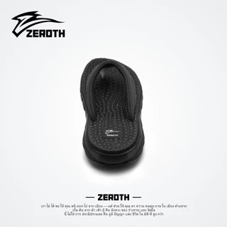 ZEROTH VERSATILE VOYAGER ZT1 รองเท้าแตะคีบผู้ชาย ใส่ทำงาน นวดฝ่าเท้า รองรับอุ้งเท้า กันลื่น เบา ทน ดีไซน์โมเดิร์น สีดำ