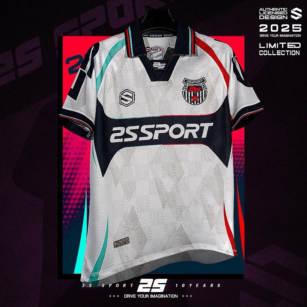 NEW! 2S COLLECTION LIMITED EDITION 🎉  เสื้อที่ทุกคนรอคอยจากแบรนด์ 2S SPORT📍ขาว-ลายข้ามหลามตัด