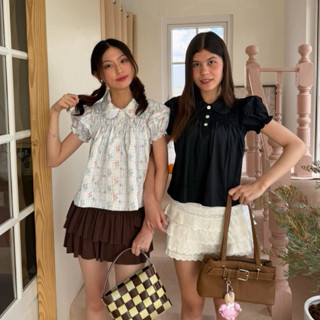 jellybutter- dachshund ดัชชุน เสื้อคอบัว สม๊อกน่ารัก