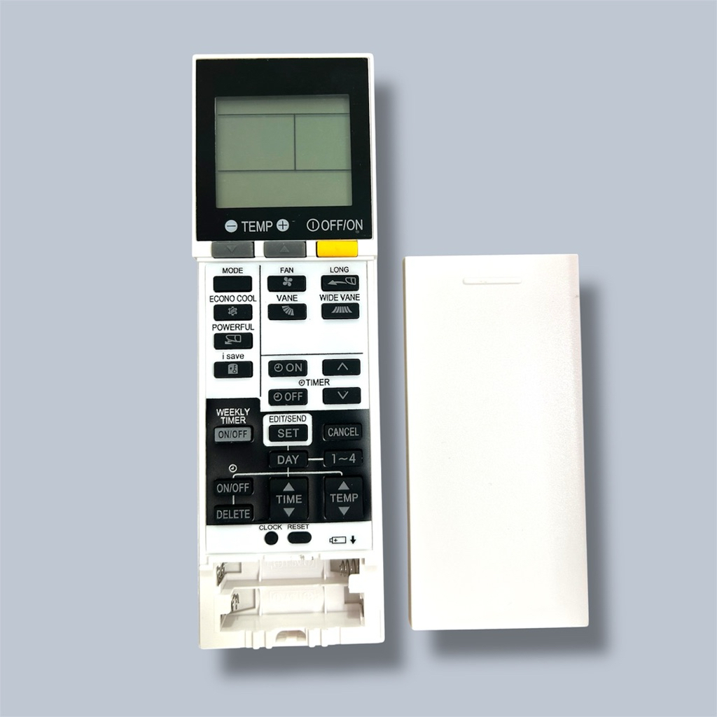 รีโมทแอร์ MITSUBISHI  Part. SG19N ใช้กับมิตซู รุ่น MSZ-LN18VGW MSZ-LN25VGV MSZ-LN50VGV รหัสและปุ่มกด