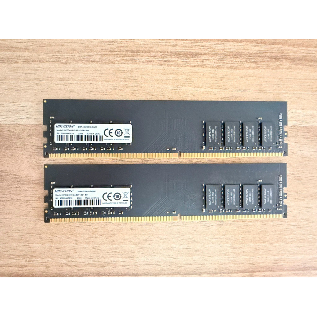 Hikvision ddr4 16g 8x2 bus 3200