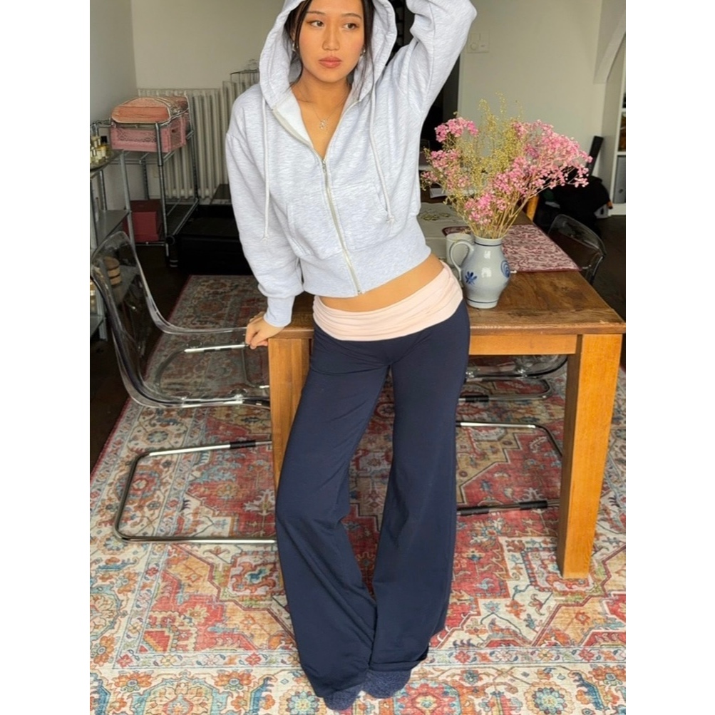 (พร้อมส่ง) Subdued Wide Leg Joggers With Stars กางเกงขายาว กางเกงวอร์ม ของแท้จากช็อป