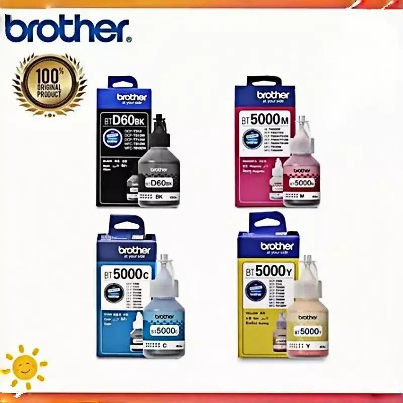 หมึก Brother แท้ 100% หมึกเติม brother D60 brother MFC-T4500DW/DCP-T220/DCP-T420W/DCP-T520W