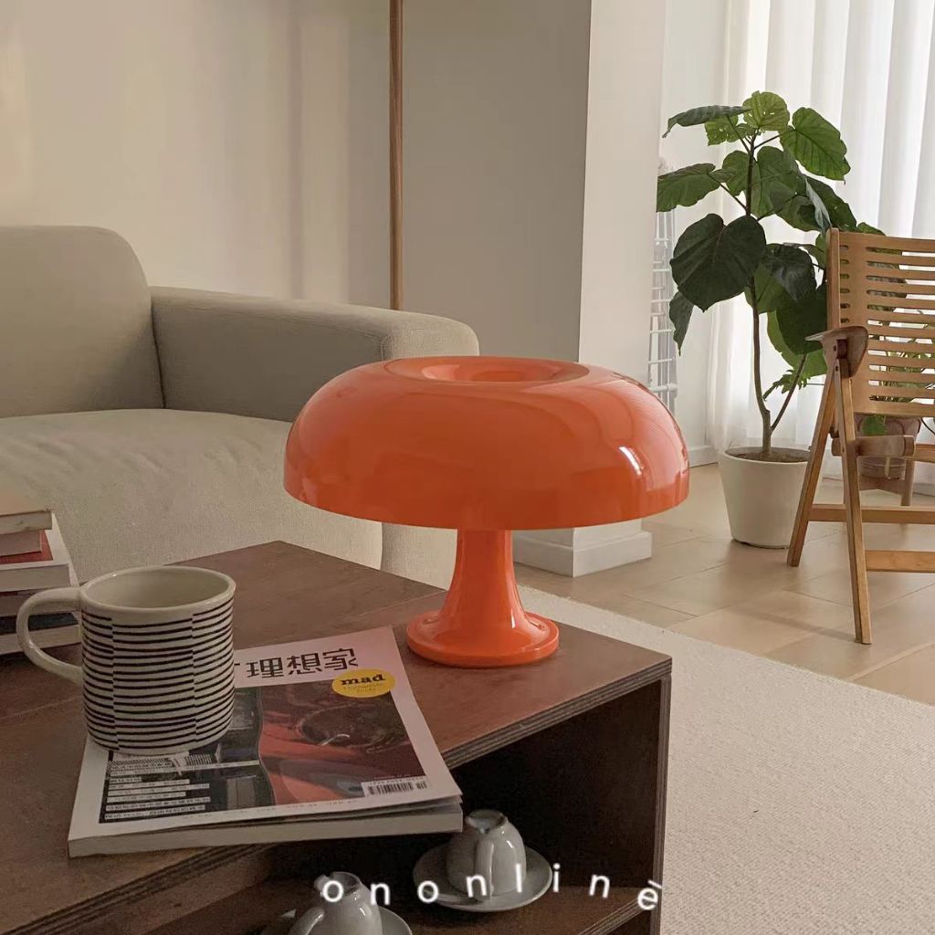 【BSMART】💡💡ไฟตั้งโต๊ะLED มินิมอล ทรงเห็ด เสียบUSB ปรับแสงได้ ใช้ทำงานหรือข้างเตียง