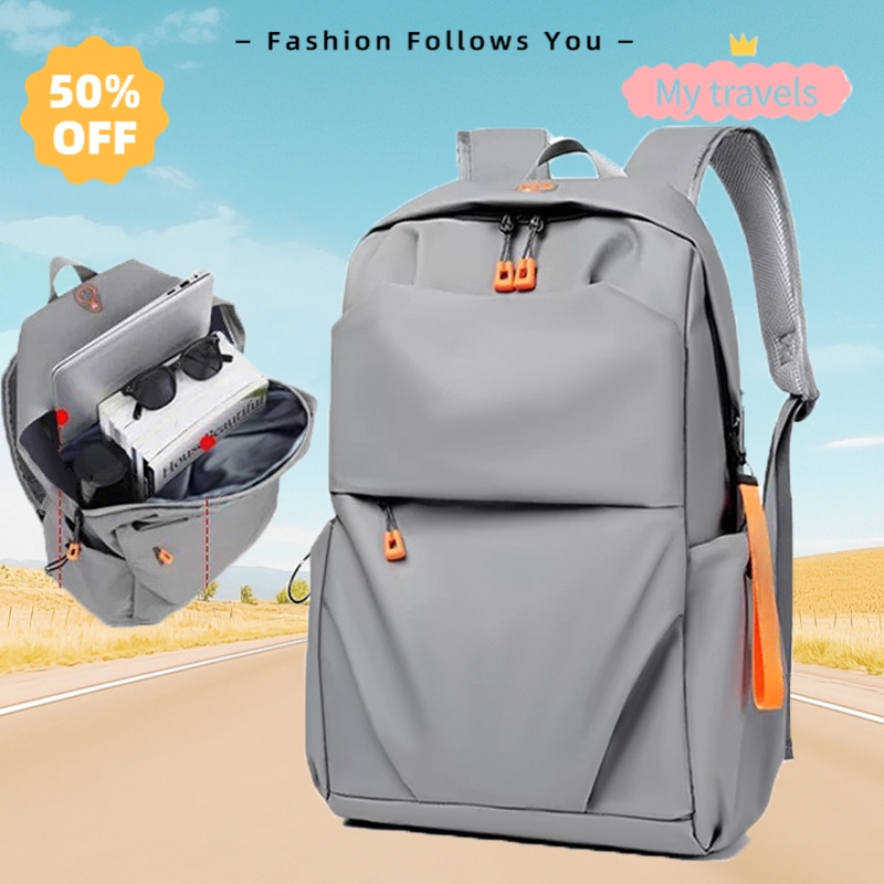 Daily Backpack กระเป๋าเป้กันน้ำทนทาน สำหรับท่องเทียว ทรงสวย จุของได้เยอะ #ิ Big