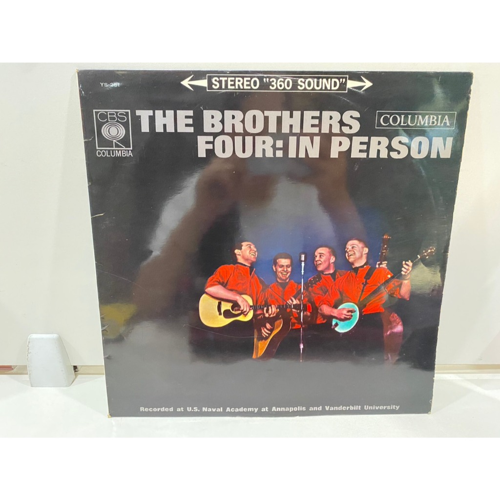 1LPVinyl Records แผ่นเสียงไวนิล THE BROTHERS FOUR: IN PERSON//THE BROTHERS FOUR: IN PERSON (J8D74)