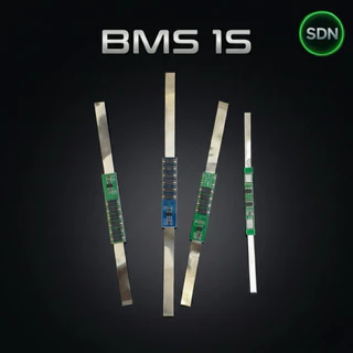 1S BMS บอร์ดป้องกันแบตเตอรี่ (Li-ion 3.7V / LFP 3.2V) [ 3 / 10 / 15 Amp ]