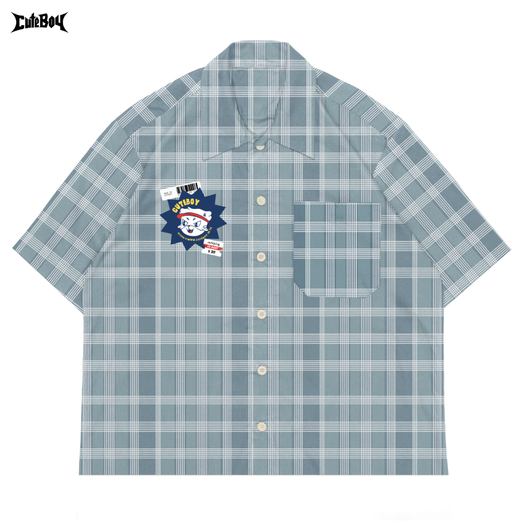 CuteBoy | Here For Snack Shirt เสื้อเชิ้ต แขนสั้น