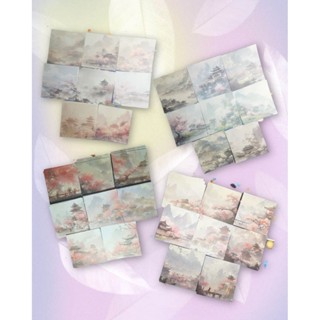 กระดาษโน๊ต ไม่มีกาว ขนาด8cm×8cm จำนวน 40 แผ่น