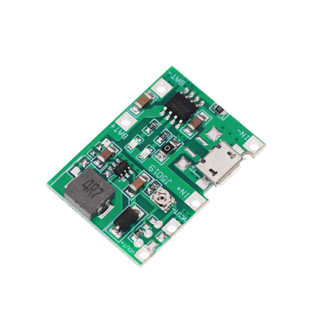 TP4056 Power Bank Module ชาร์จแบต 18650 พร้อม Boost 5V Micro USB สำหรับ Arduino ESP32