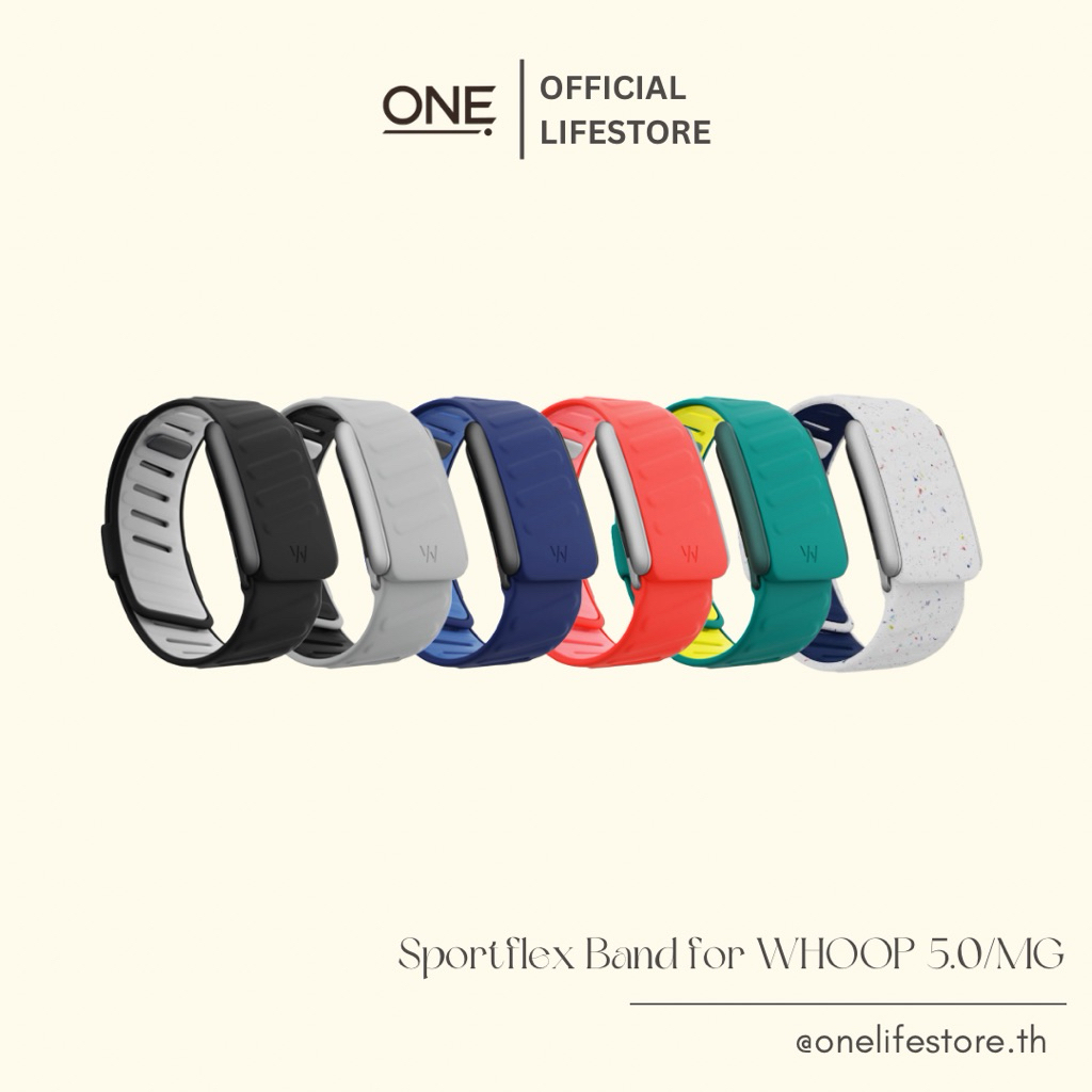ส่งทันที | WHOOP 5.0/MG Sportflex Band สายสำรองสำหรับ WHOOP One/Peak/Life