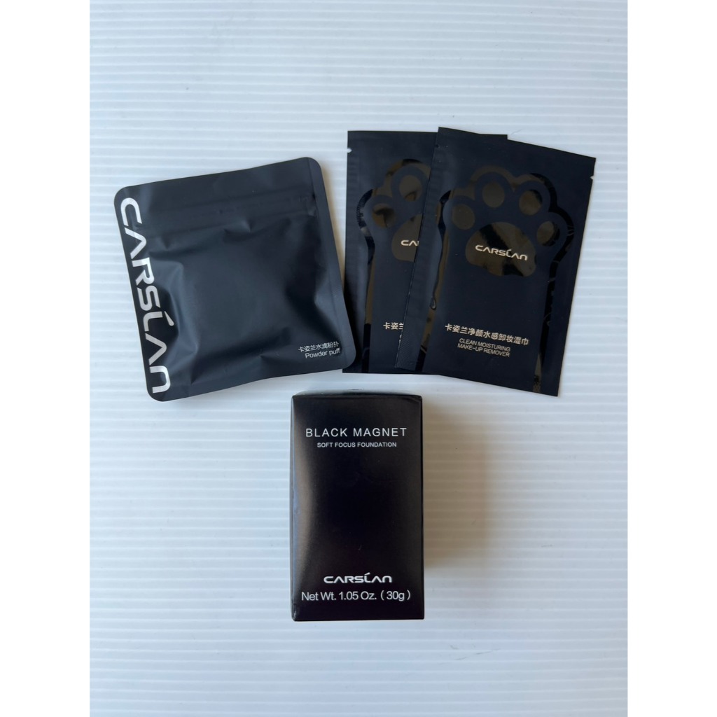 CARSLAN รองพื้น Soft Focus Foundation 30g. สี W01 Exp. 09/06/2028 (สินค้าซื้อมารีวิวไม่เคยใช้)