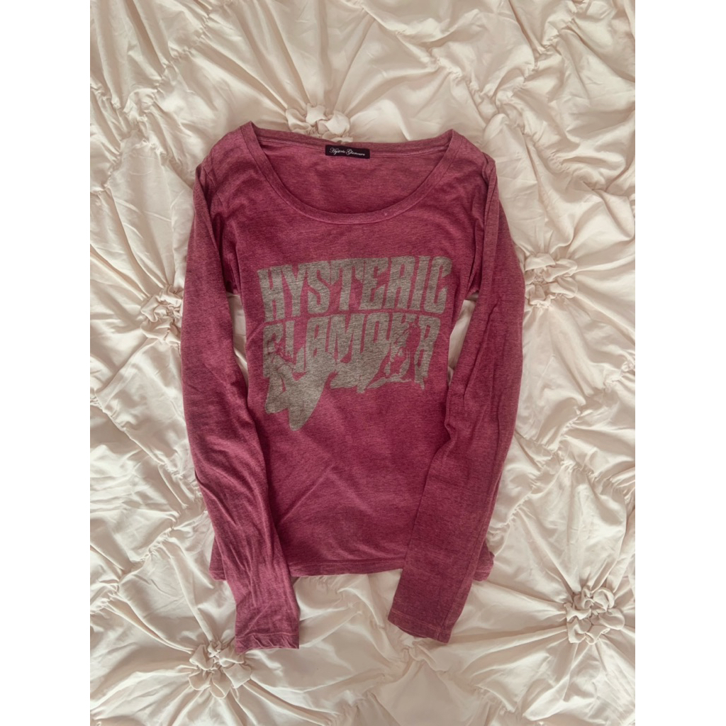 Hysteric glamour long sleeve top💤