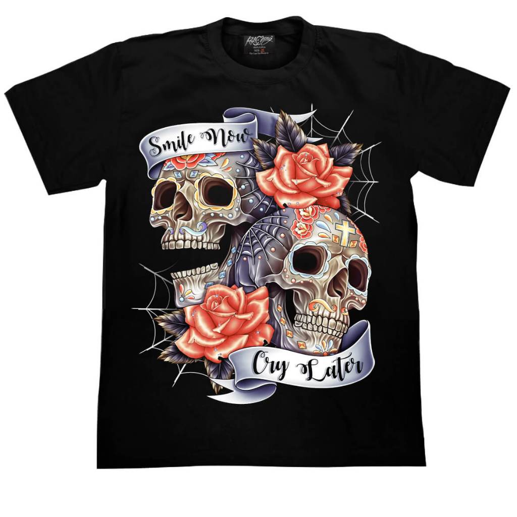 เสื้อยืดสกรีนเรืองแสง ROCK CHANG GR760
