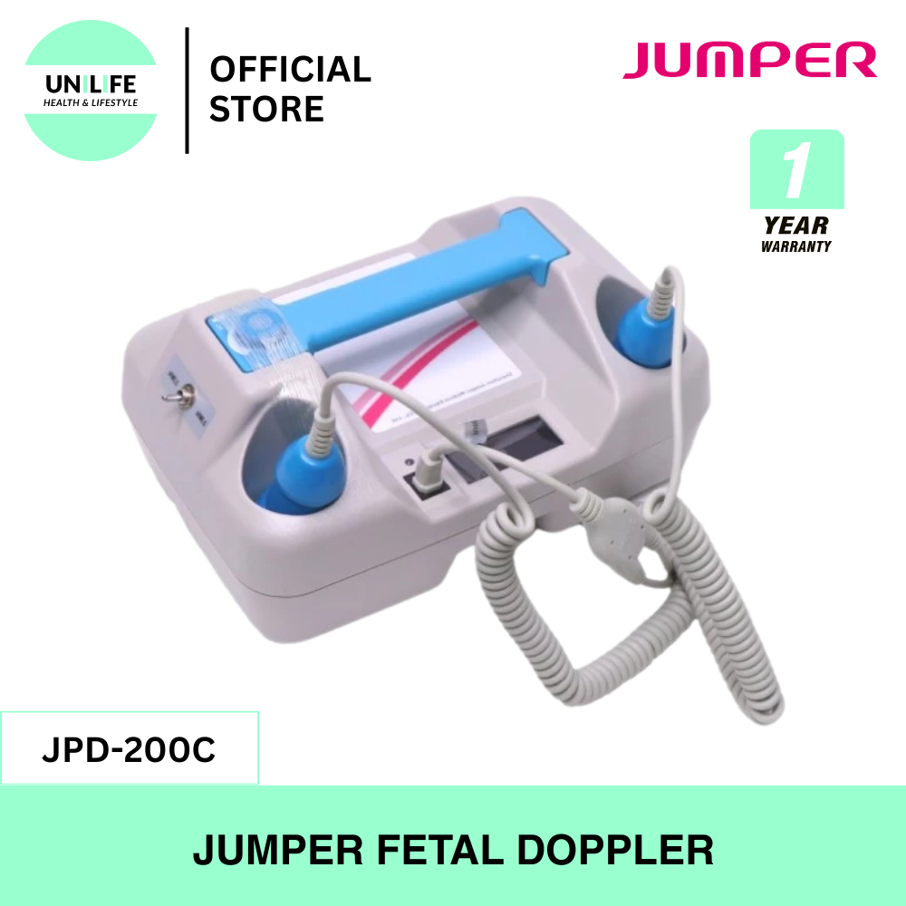 Jumper Fetal Doppler รุ่น JPD-200C/ เครื่องตรวจการเต้นหัวใจทารกในครรภ์ [1 Year Warranty]