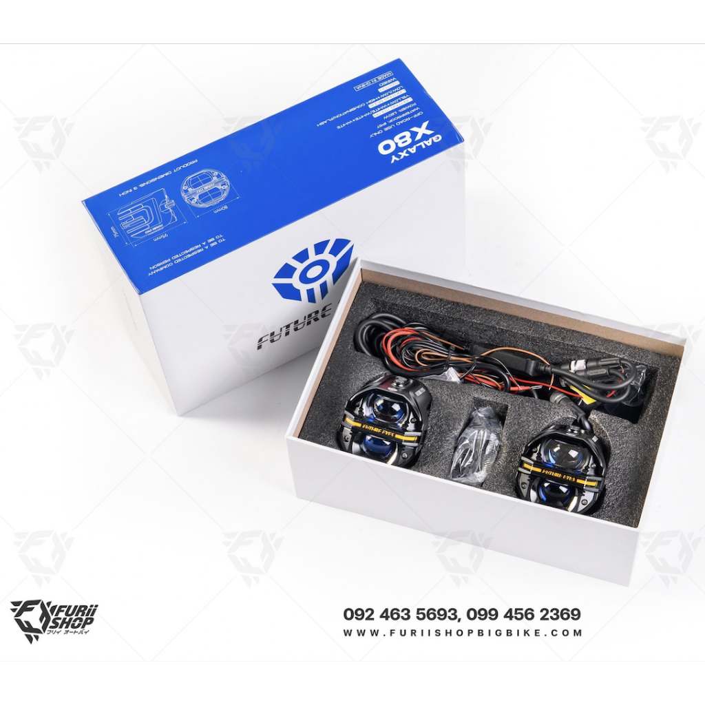 ไฟฟอกแลมป์ ไฟสเปอร์ไลฟ์ ไฟตัดหมอก Future Eye Thailand X80 / F150 Pro ( รับประกันสินค้า ) ราคา ถูกที่สุด ดีลบีเคเค แกลเลอรีภาพที่ 4