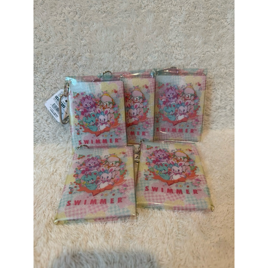 Seria swimmer mini book keychain