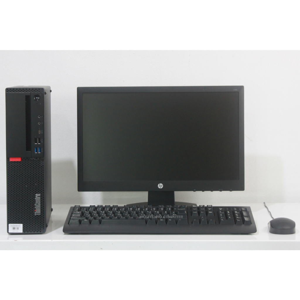 คอมพิวเตอร์มือสอง Lenovo ThinkCentre 920s / Core i5-8500 (6 core) / RAM 8 GB / SSD SATA 256 GB / จอ 