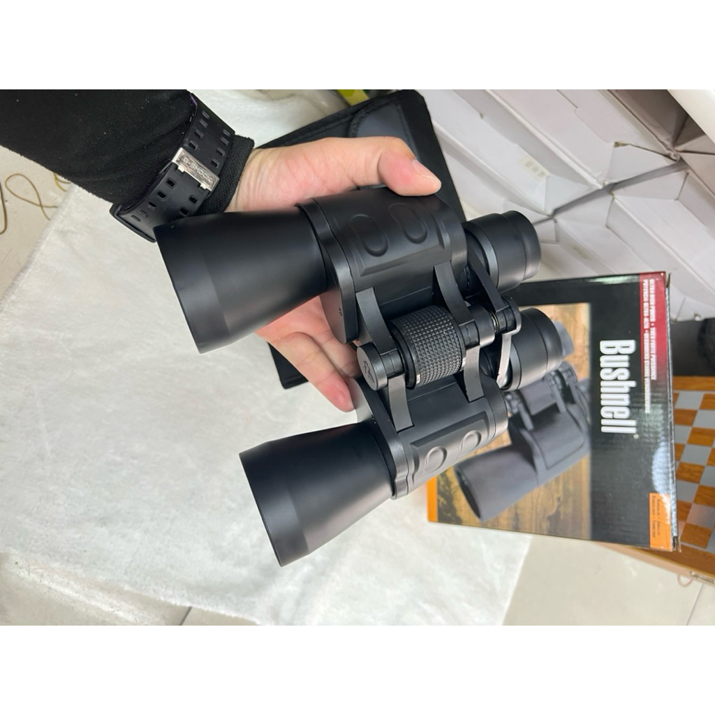 พร้อมส่ง กทม กล้องส่องทางไกลBushnell:50x50-168FT AY 1000YDS COATED OPTICS สินค้าจากภาพถ่ายจริง