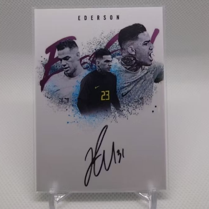 Futera FX Series 2 - Ederson - Brazil - On-card Auto /10
