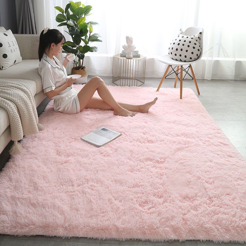 ✨พร้อมส่ง✨พรมปูพื้นห้องนอน หลายขนาด พรมห้องนอน 80x160cm 160x200cm 200x300cm พรม ขนนิ่ม ขนนุ่ม ตกแต่งสวย รูปที่ 6