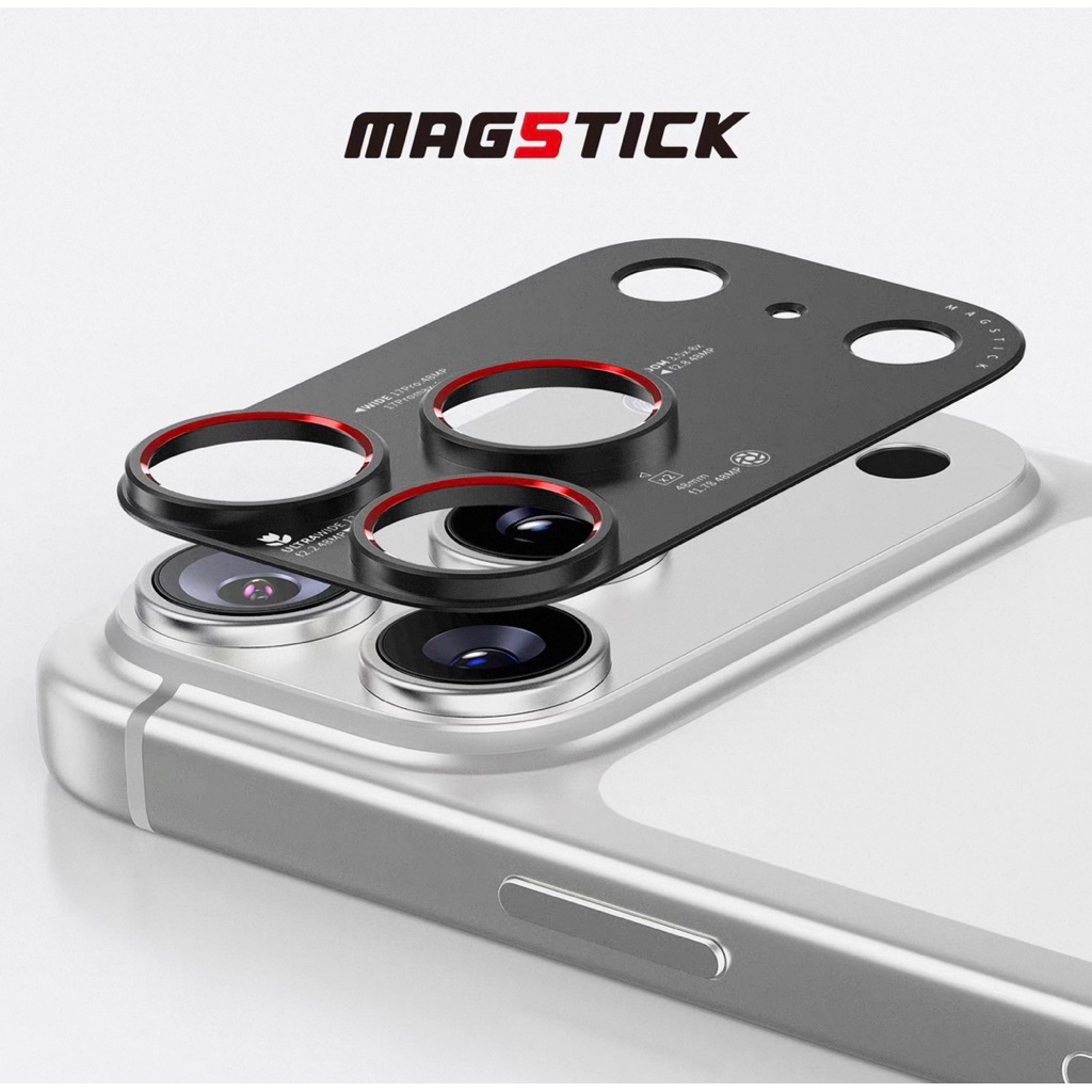 (ร้านไทย)ครอบฐานเลนส์ MagStick ของ 17ProMax /17Pro /iPhoneAir /16ProMax /16Pro/15ProMax/15Pro/14ProMax/14Pro