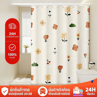 ม่านห้องน้ำห้องน้ำ Tarps ห้องน้ำ Mouldproof ฟรีหลุมเจาะห้องน้ำคุณภาพสูงม่านบังม่านกั้นห้องอาบน้ำม่านประตู