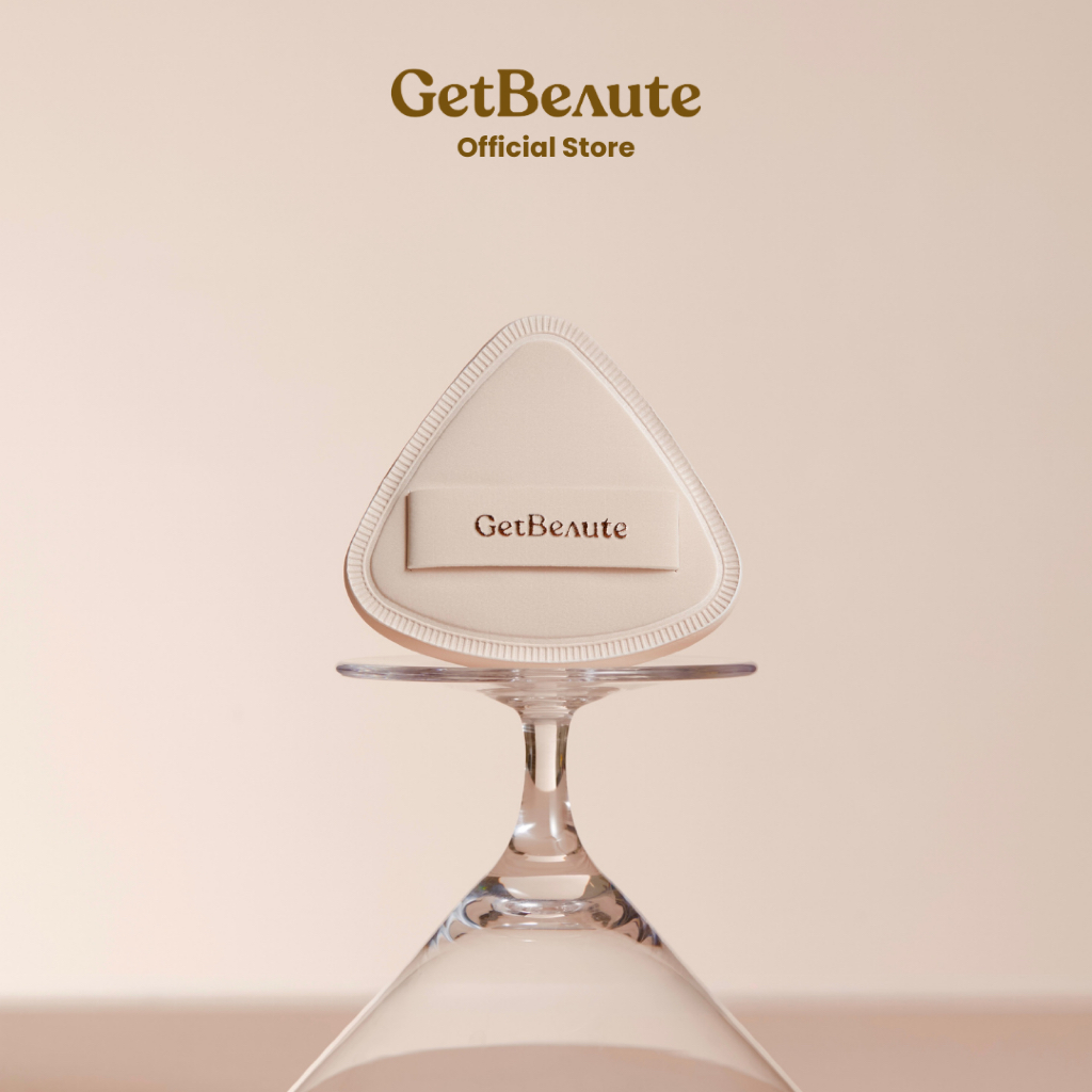 [พัฟแพนเค้ก] GetBeaute | Power Soft Puff พัฟแต่งหน้าเนื้อนุ่มพิเศษ พัฟลงรองพื้น พัฟเมคอัพ