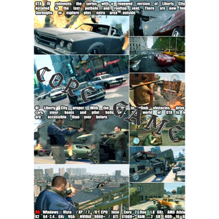 GTA Grand Theft Auto แผ่นและแฟลชไดร์ฟ เกมส์ คอมพิวเตอร์ Pc และ โน๊ตบุ๊ค