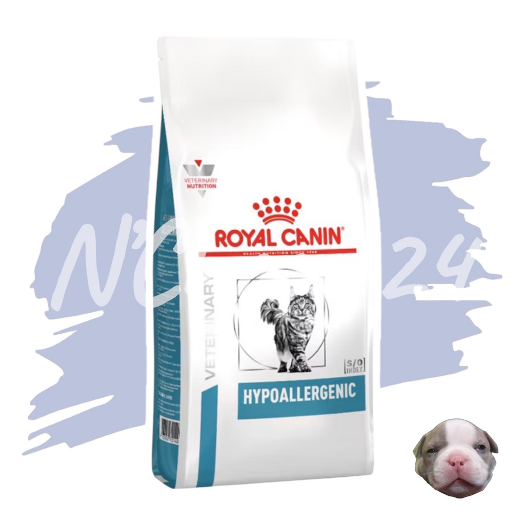 Royal Canin Feline Hypoallergenic อาหารแมวขนาด 2.5 กิโลกรัม สำหรับภูมิแพ้ที่เกิดจากอาหาร