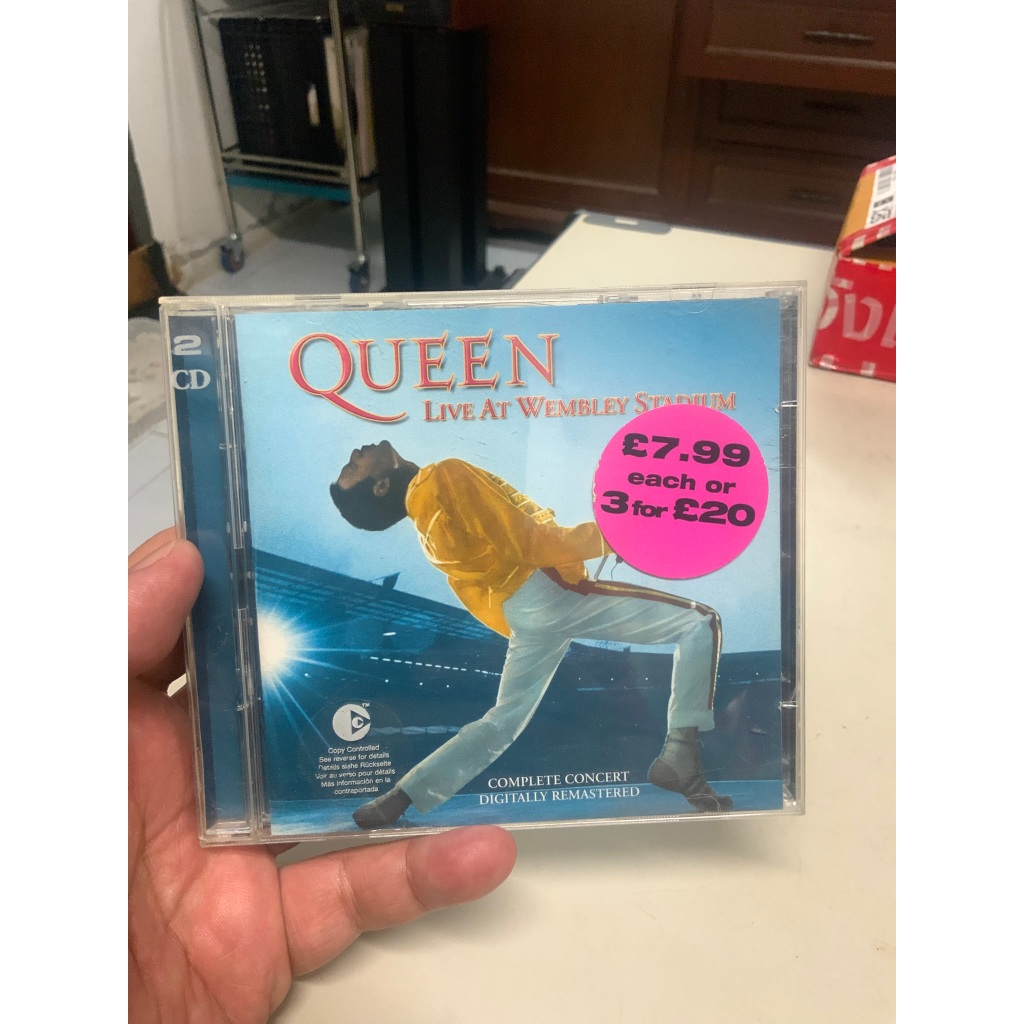 ซีดี Queen -Live At Wembley Stadium (EU 2003)