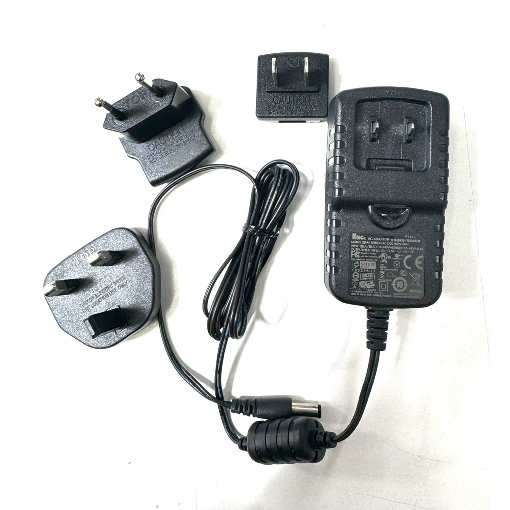 Ktec Adapter 12V 1.5A งามดีแอมป์เต็ม ขนาดแจ็ค 5.5X2.1-2.5mm.