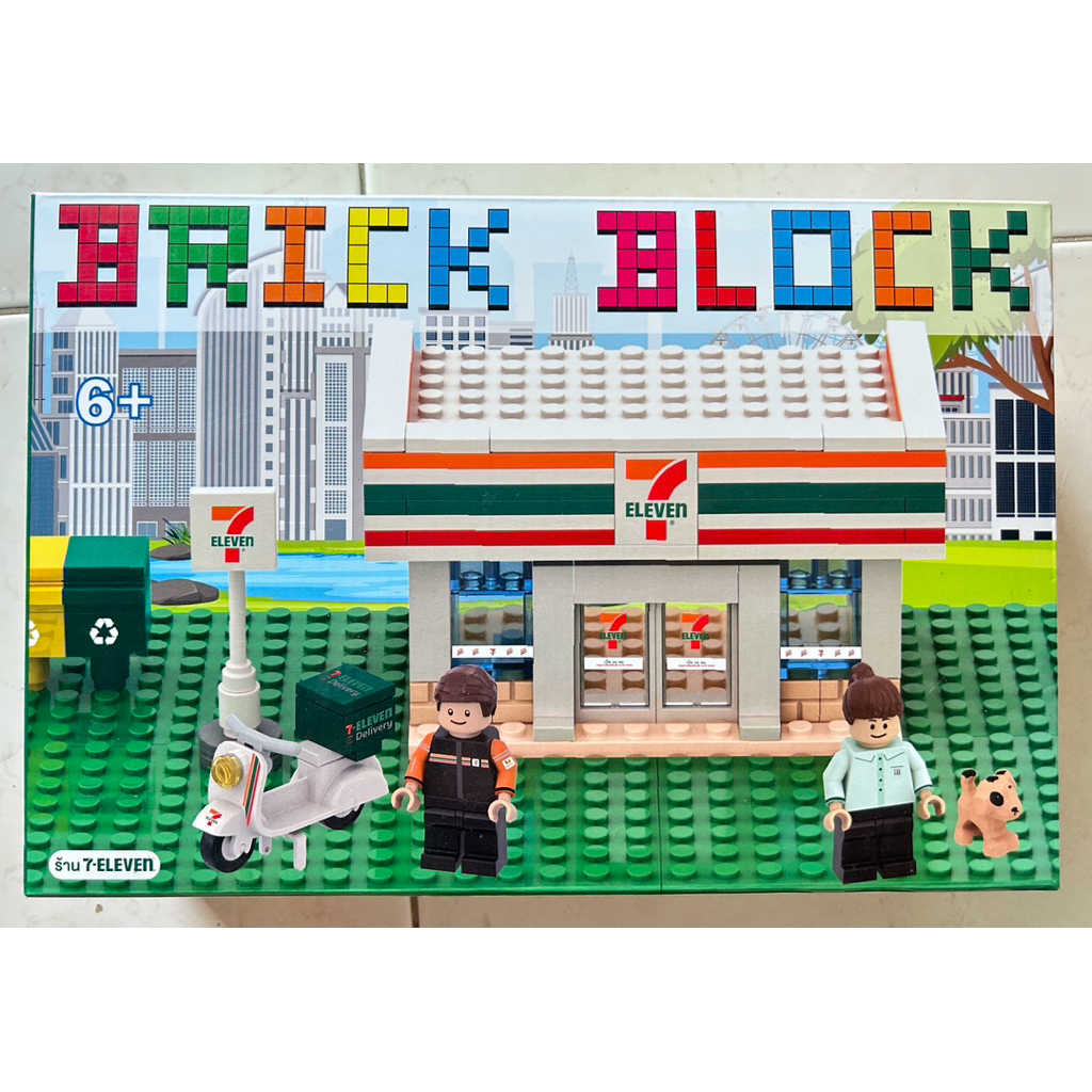 7-11 Brick Block ร้าน 7 Eleven สินค้าแลกซื้อ 7 Eleven 2024