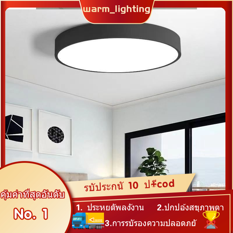 ไฟเพดาน LED   ไฟห้องนั่งเล่นเรียบง่าย   กลม   ไฟเด็กในห้องนอน  ทางเดินระเบียง   วิศวกรรม   อุปกรณ์ไฟเพดาน UAPW