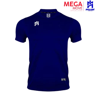 IMANE เสื้อฟุตบอลคอวี เบสิค รุ่น PREMEIRO II โลโก้ 3D Transfer ลายไม้ สีล้วน ผ้าเงา รหัส IMA1006