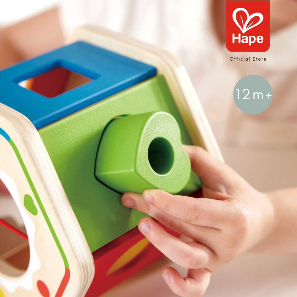 Hape - Wooden Wonder Shape Sorter บล็อกแปดเหลี่ยม 12M+ รูปที่ 3