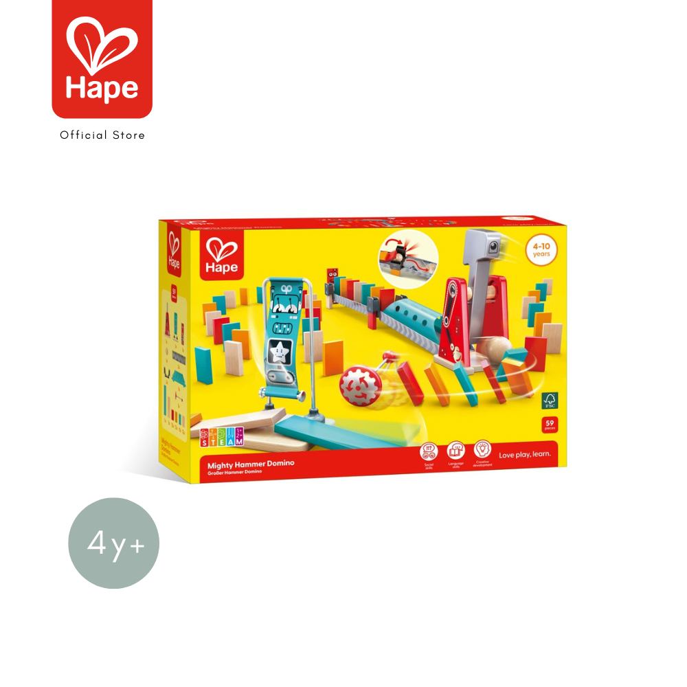 Hape Mighty Hammer Domino	โดมิโน่ค้อนไม้	4Y+ รูปที่ 8