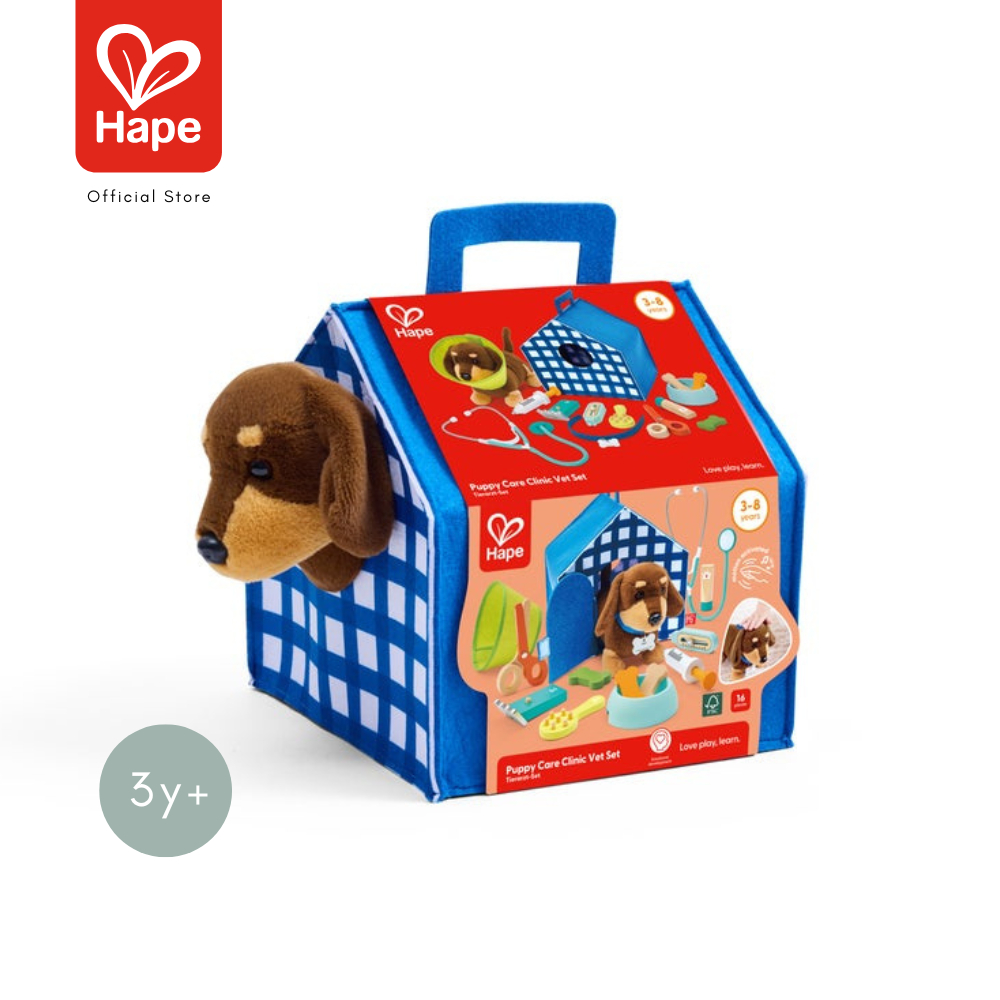 HAPE Puppy Care Clinic Vet Set	ชุดรักษาสัตว์เลี้ยง	3Y+ รูปที่ 8