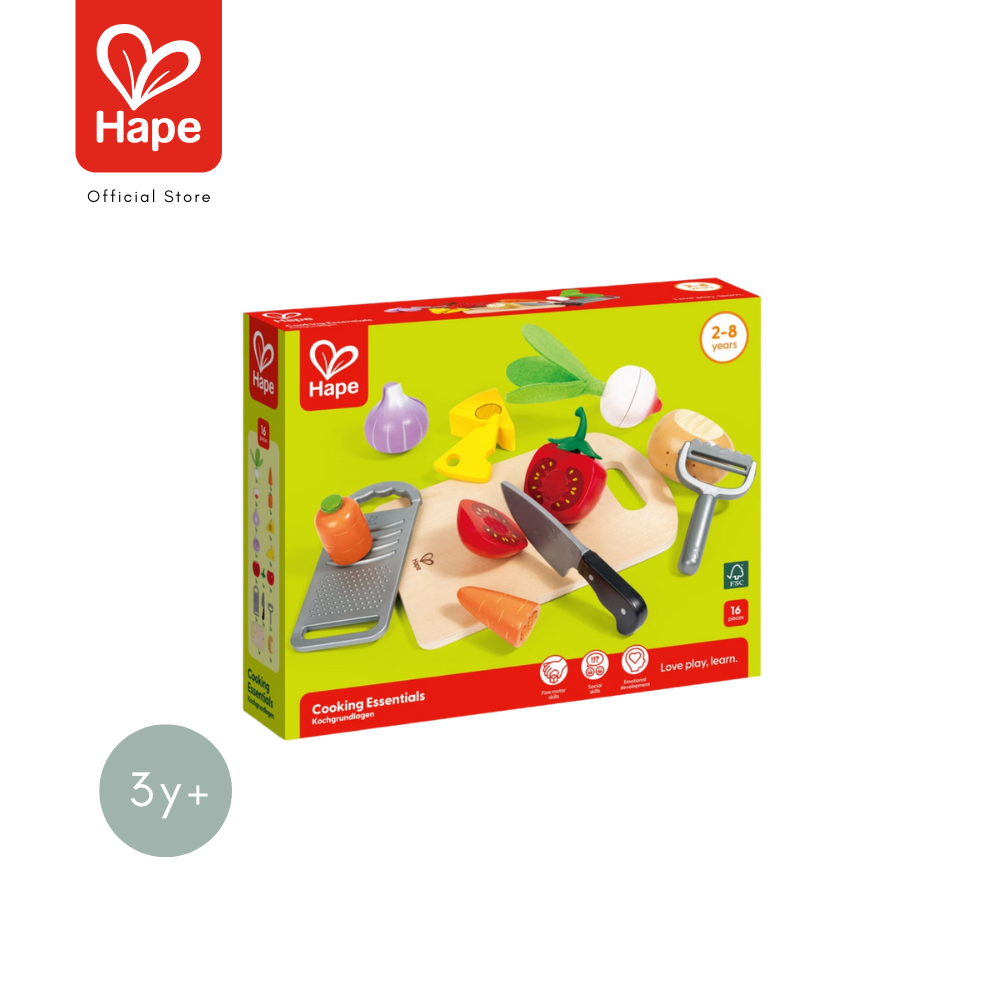 HAPE Cooking Essentials	ชุดตัดปอก, หั่นผักเเละขูดซีส	3Y+ รูปที่ 8