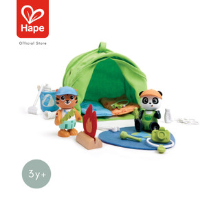 Hape ชุดแคมป์ปิ้ง Eco-Camping Playset 3 ขวบขึ้นไป