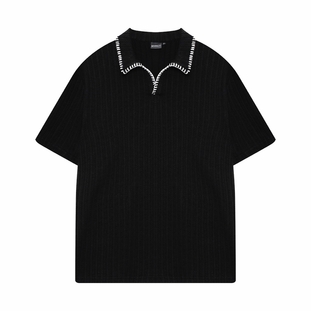 ZAMIO SETH POLO เสื้อโปโลแขนสั้นทรง oversize ราคา ถูกที่สุด ดีลบีเคเค แกลเลอรีภาพที่ 6