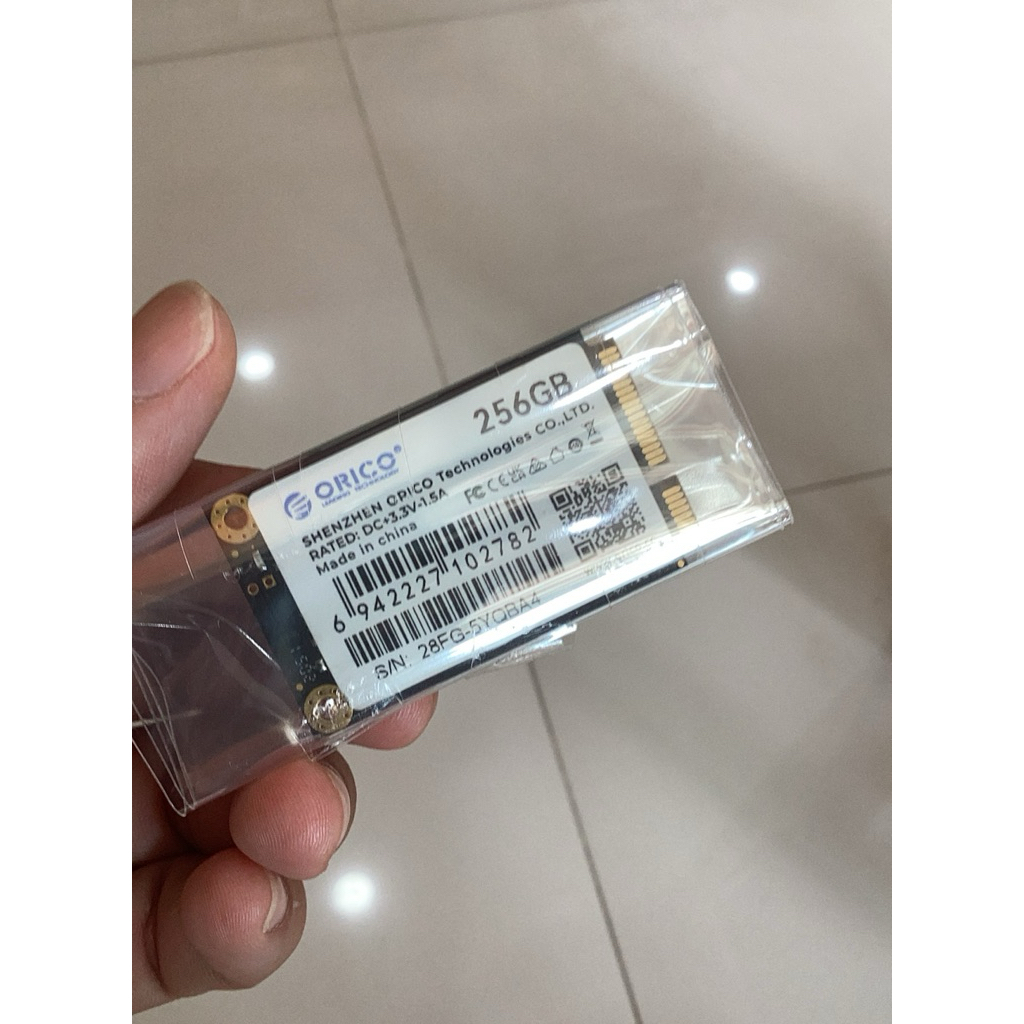 (สินค้ามือสองใช้งาน 1เดือน) Orico mSATA SSD 256GB SATA III 500MB/s Solid State Drive สําหรับแล็ปท็อป