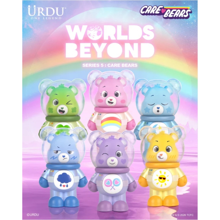 CARE BEARS WORLDS BEYOND SERIES 5-CARE BEARS-(URDU) x Care Bears รุ่น Worlds Beyond แคร์ แบร์ส เวิลด์ส บียอนด์ (UB301728