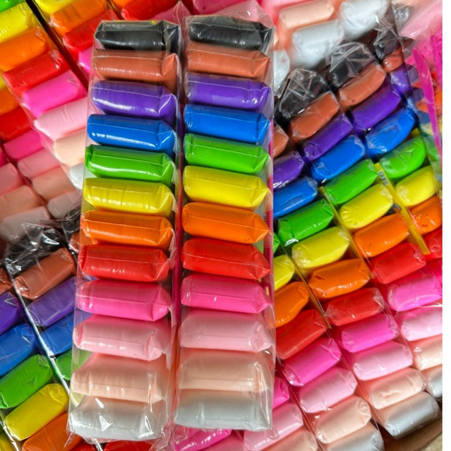 ดินเบา สีใหม่รุ่น A ยาว27-28ซม ราคาต่อ 12แถว✅ส่วนลดดูรูปที่2✅