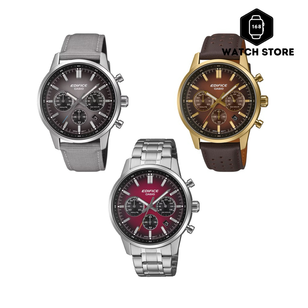 EDIFICE นาฬิกาข้อมือ รุ่น EFR-575C-8A EFR-575CL-5A EFR-575D-4A ของแท้ ประกันศูนย์ 1 ปี