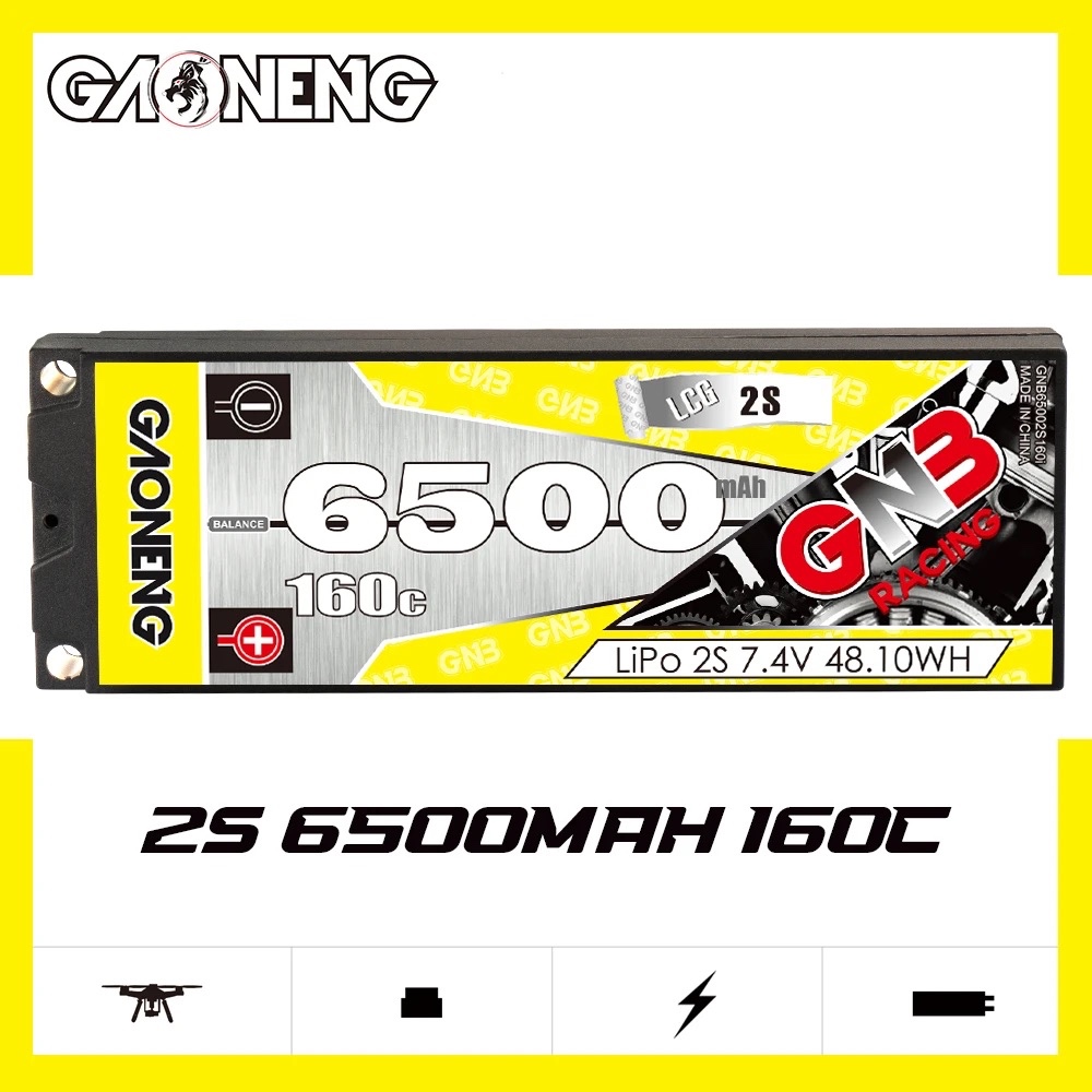 GAONENG GNB 2S,3S,4S LiPo Battery XT60 แบตรถบังครับ ของแท้ ประกันศูนย์ไทย 100% ผ่อน SPayLater %