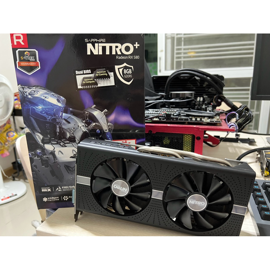 Sapphire RX580  Nitro+ 4GB มือสอง