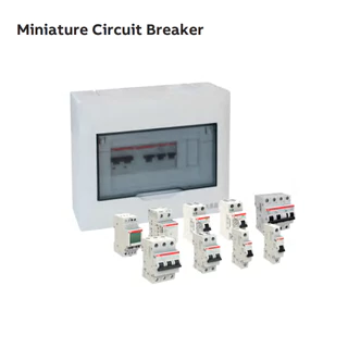 ABB เซอร์กิตเบรกเกอร์ลูกย่อย MCB SH202 (6A - 63A) 2P 6kA Miniature Circuit Breaker
