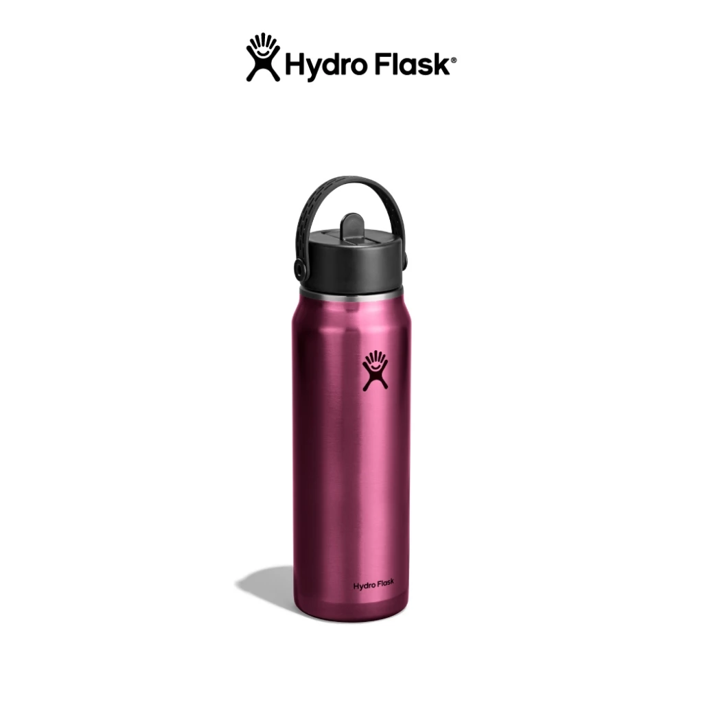 HYDRO FLASK กระติกน้ำสูญญากาศ รุ่น WIDE MOUTH WITH FLEX STRAW LID TRAIL 32 OZ กระบอกน้ำ เก็บอุณหภูมิ เก็บความเย็น ของแท้ thumbnail 5