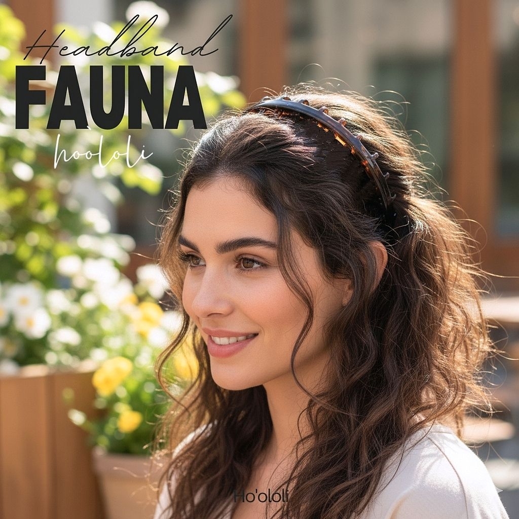 คาดผมไม่เจ็บ HO'OLOLI HEADBAND : FAUNA HEADBAND